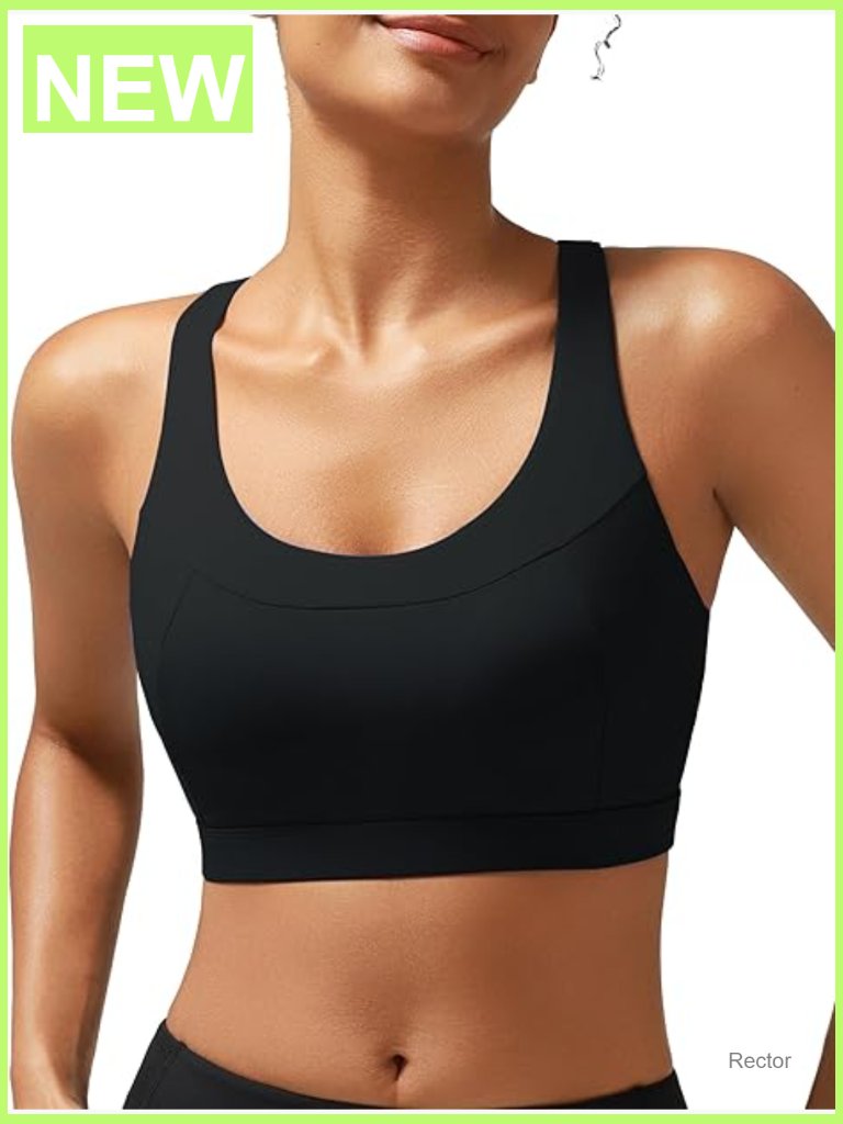 High Support Racerback Sports Bra Molded Cup With Pads